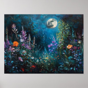 Poster O Bloom da Meia-Noite: Uma Noturna Luminosa