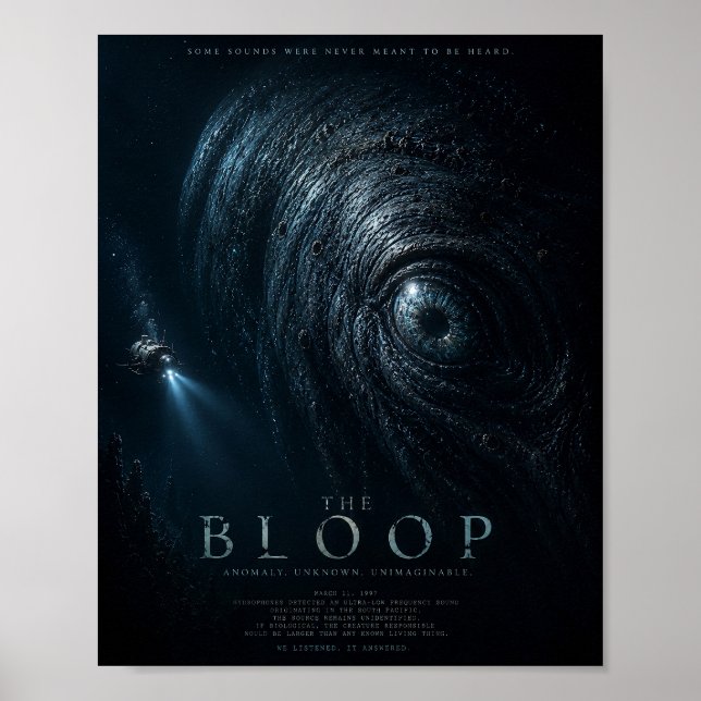 Poster O Bloop (Frente)
