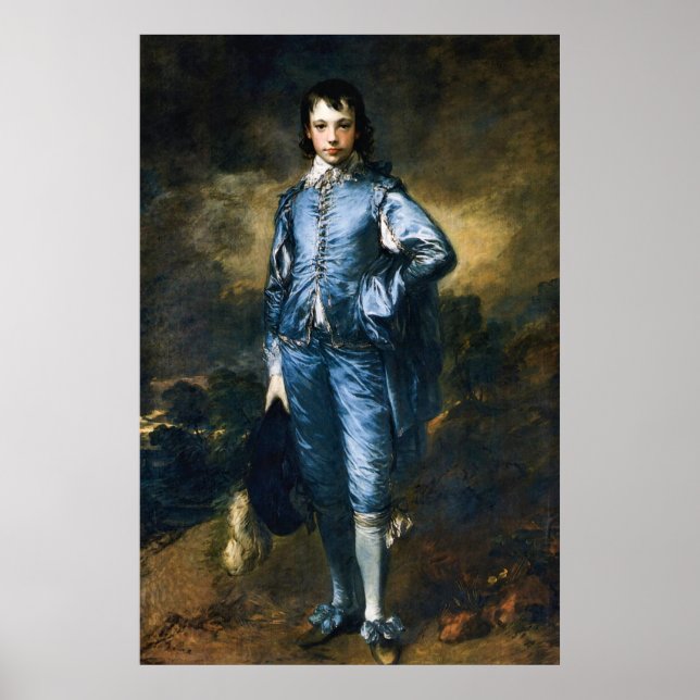 Poster O Blue Boy de Thomas Gainsborough (Frente)