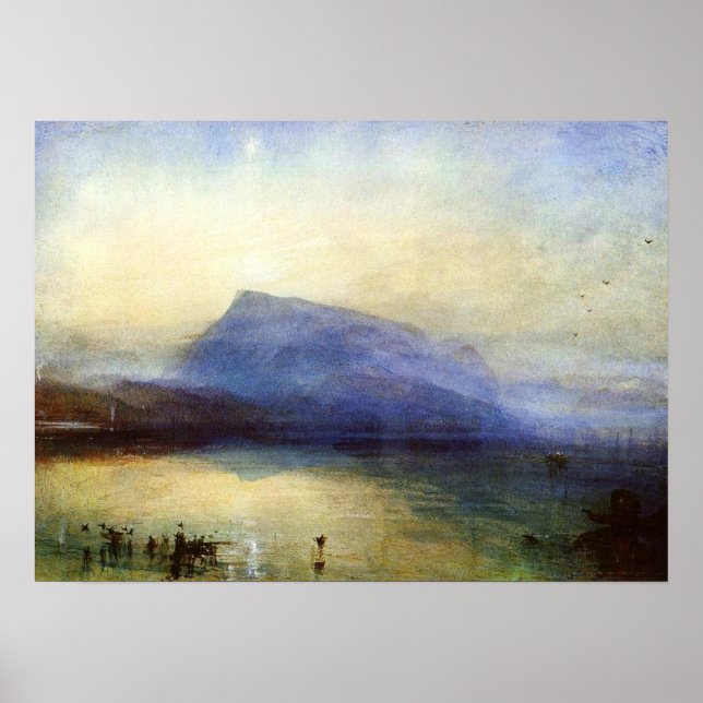 Poster O Blue Rigi, Sunrise (Frente)