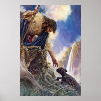 Poster O Bom Pastor Jesus Cristo