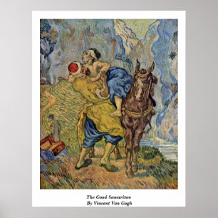 Póster O bom samaritano por Vincent van Gogh