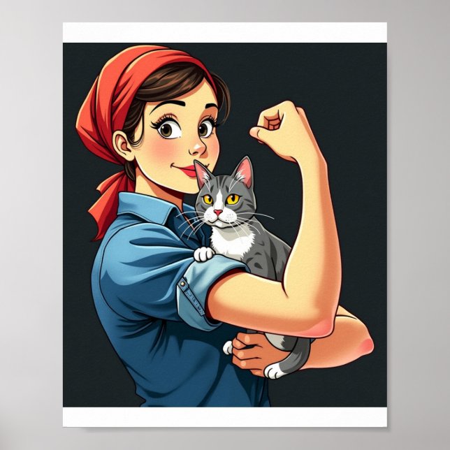 Poster O bonito dono do gato (Frente)