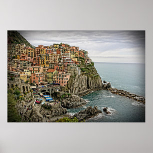 Poster O Bordo da Itália - Manarola - Cinque Terre