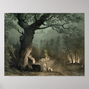 Póster O bosque sagrado dos Druids
