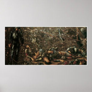 Póster O Briar aumentou - o príncipe entra na madeira do