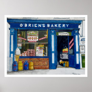 Póster O`Brien's Bakery