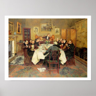 Póster O brinde "queridos e esposas" do Bagman (óleo