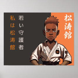 Poster O Broto Shotokan - O Desabrochar do Destino