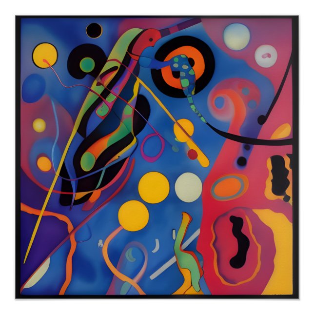 Póster O Bug Kandinsky (Frente)