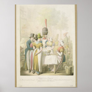 Póster O bulevar du Templo, 'do quadro de