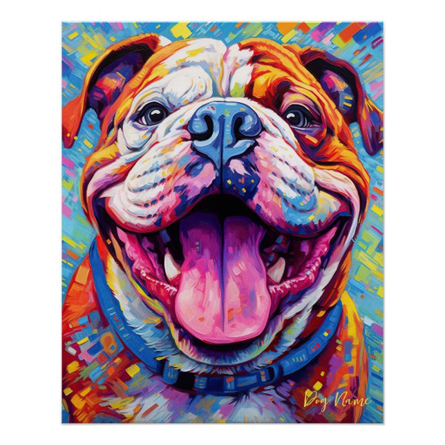 Póster O Bulldog 001 - Zetton Ziana (Frente)