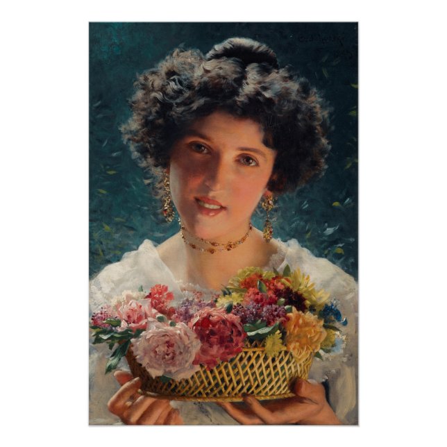 Póster O buquê CC0579 de Władysław Czachórski aperfeiçoa (Frente)