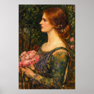 Poster O Buquê de John William Waterhouse