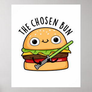 Poster O caçador de Comidas engraçada escolhido, Bun Pun