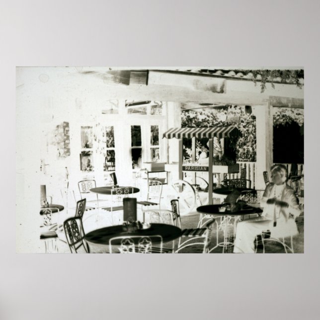 Póster O Café (Frente)