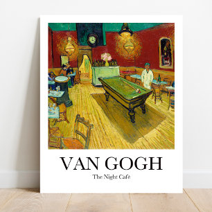 Poster O Café da Noite de Vincent Van Gogh
