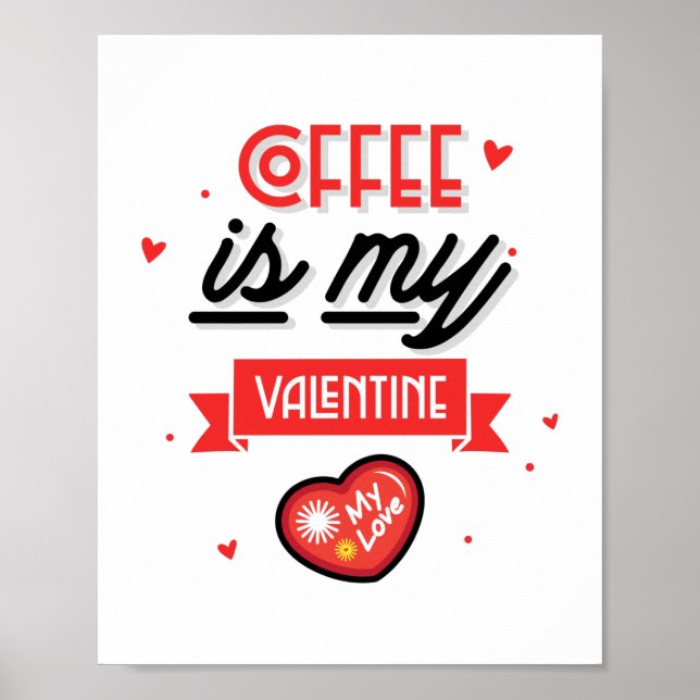 Poster O Café é Meu Namorado  (Frente)