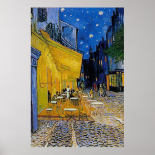 Poster O Café Terrace de Vincent Van Gogh