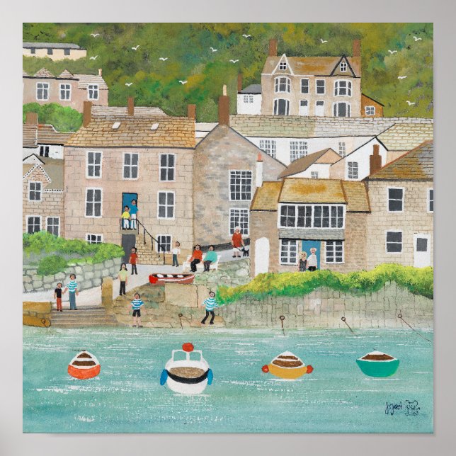 Poster O cais em Mousehole (Frente)