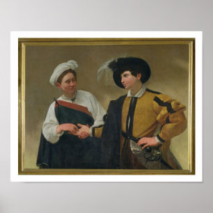 Poster O caixa de fortuna (La Buona Ventura), c.1594