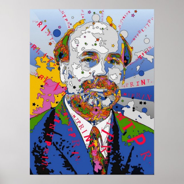 Póster O Caleidescópio do Printerman (Frente)