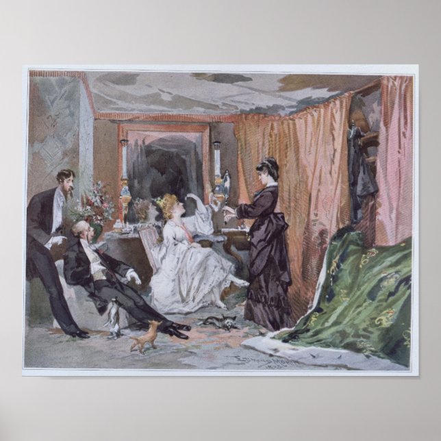 Poster O camarim de Hortense Schneider (Frente)