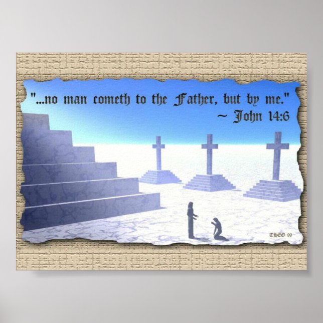 Poster O caminho, a verdade e a vida (Frente)