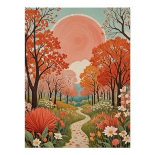 Póster O Caminho do Sol Coral