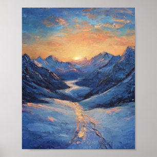 Poster O Caminho Dourado: Um Despertar Glacial Em Meio