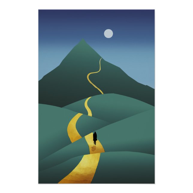 Póster O Caminho para a Lua (Frente)