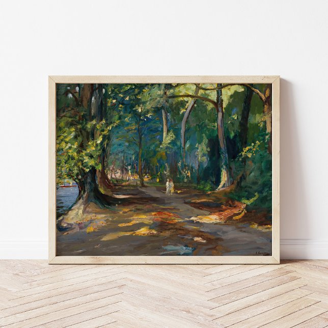 Poster O caminho pelo rio | Sir John Lavery (Criador carregado)