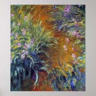 Poster O caminho pelos irlandeses de Claude Monet