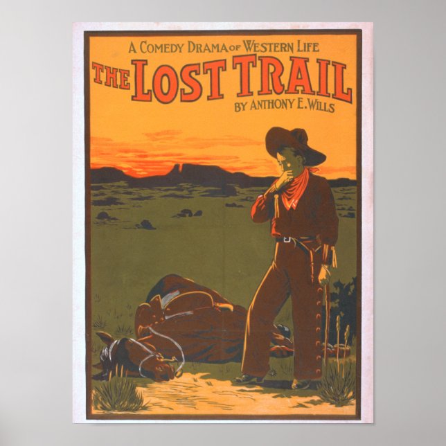 Poster O Caminho Perdido - Drama Comédia Vida Ocidental (Frente)
