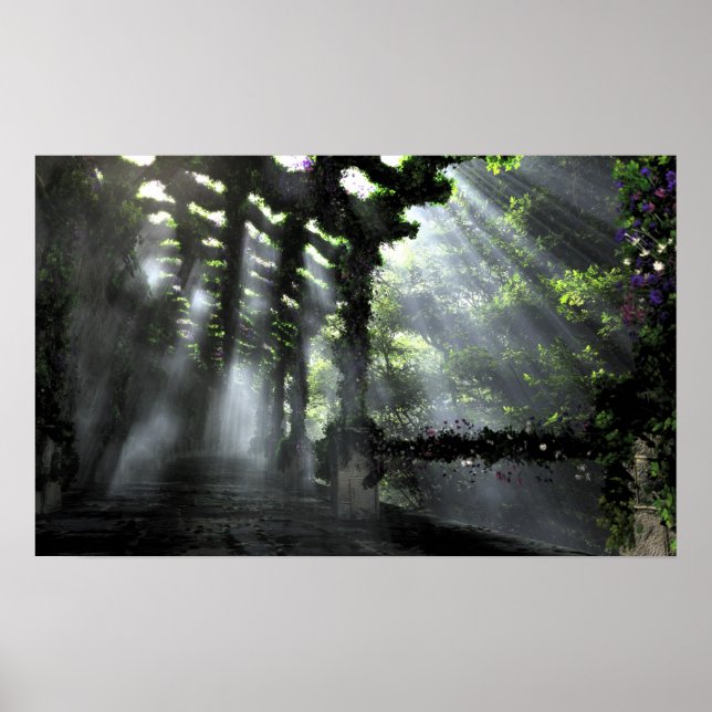 Póster O Caminho Sombreado (Frente)