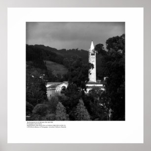 Poster O Campanile do Berkeley Colinas, 1965