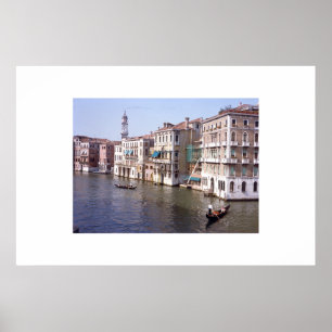 Póster O canal grande - Veneza, Italia