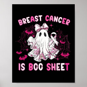 Poster O Cancer Da Mama De Groovy É Uma Cabeça De Sensibi