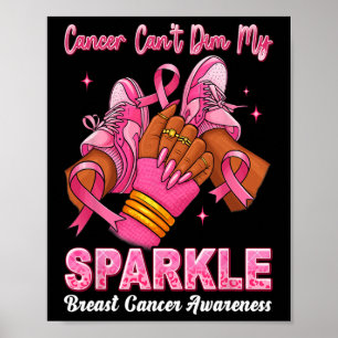Poster O cancer Não Pode Estimular Minha Consciência Do C