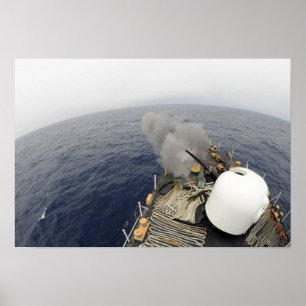 Póster O canhão de MK-75 76mm