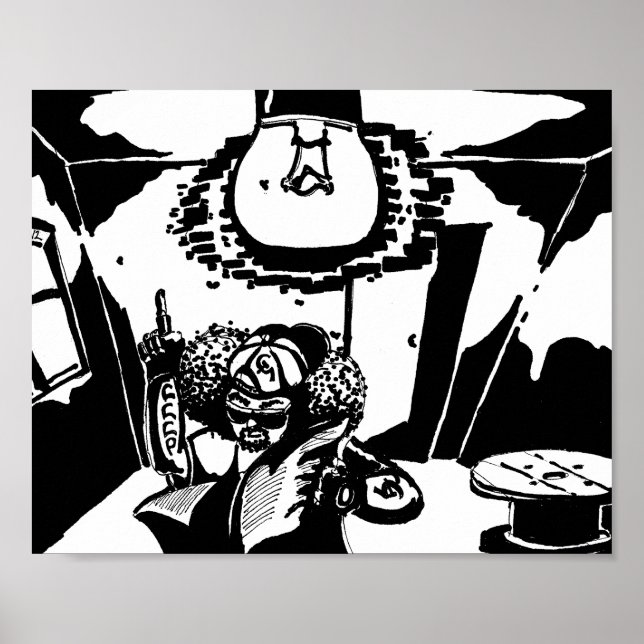 Poster O Canto Comunista Noir (Frente)