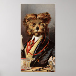 Póster O cão da classe alta