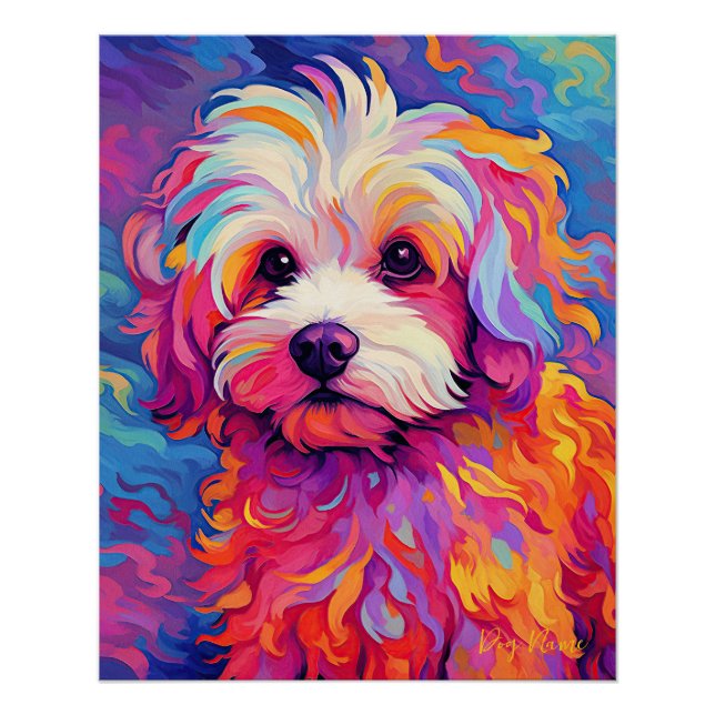 Póster O Cão Maltês 001 - Zetton Ziana (Frente)