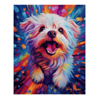 Póster O Cão Maltês 005 - Zetton Ziana