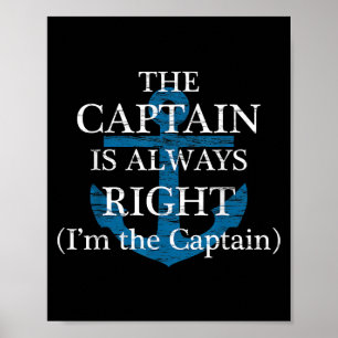 Poster O Capitão está sempre certo e eu sou o Capitão F