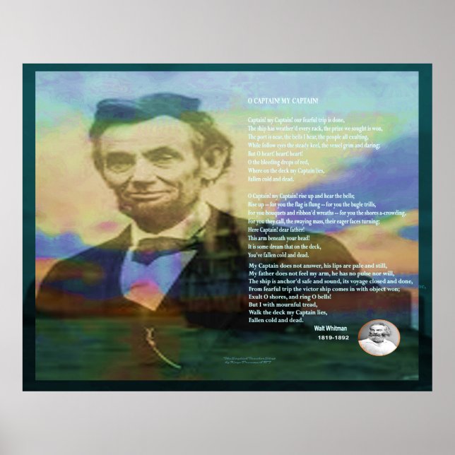 Póster O Capitão Meu Capitão (Frente)