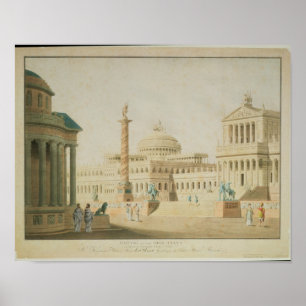 Póster O Capitólio define design para 'Titus'