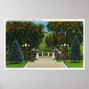 Poster O Capitólio pisa vista do parque estadual