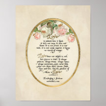 O Capítulo Do Amor, 1 Corinthians 13 Caligrafia