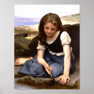 Poster O Caranguejo 1869 William Adolphe Bouguereau